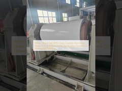 White / Black Ral 9010 Color Coated Aluminum Sheet In Coil 3105 H24 For Production Gutters Or Downspout Making