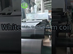 White aluminum coil