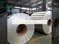 Aluminum Alloy 8011 Food Grade Aluminum Foil (0.3mm × 1300mm with PE Coating)