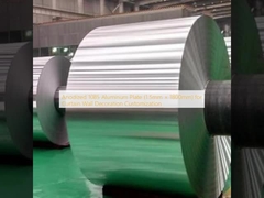 Anodized 1085 Aluminum Plate (1.5mm × 1800mm) for Curtain Wall Decoration Customization