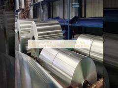 Aluminum coil 8000 Series Alloys Aluminum Foils (0.006-0.2mm) for Multi-Purpose Baking and Grilling