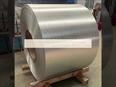 Aluminum Alloy 3003 Anti-Slip (2.0mm Thick, Surface Embossing Depth 0.5-1.2mm) Embossed Aluminum Sheet