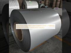 Aluminum Alloy 1060 Color-Coated (1.2mm × 1500mm) Aluminum Coil for Construction Industry