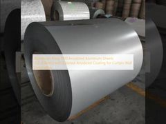 Aluminum Alloy 1100 Anodized Aluminum Sheets (1.2–2.0mm) with Colored Anodized Coating for Curtain Wall Decoration