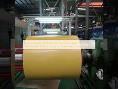 Aluminum Alloy 1050 Brushed Aluminum Sheet (0.6–1.2mm × 1150mm) with PVDF Coating for Suspended Ceiling Panels