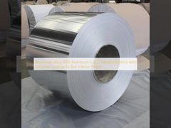 Aluminum Alloy 1050 Aluminum Coil (Thickness 0.6mm) with Polyester Coating for Bus Interior Panels