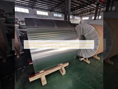 Aluminum Alloy 5754 Aluminum Coil (1.6mm, Customizable Width, Polyester Coating) for Mechanical Enclosure Panel