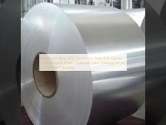 Aluminum Alloy 5052 Aluminum Plate (0.8–1.2mm, Customizable Width, Optional Color Coating) for Air Conditioner Housing