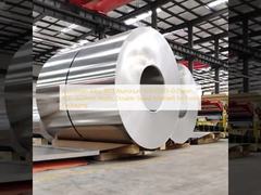 Aluminum Alloy 8011 Aluminum Foil (0.015–0.05mm, 400–1600mm Width, Double-Sided Polished) for Food Packaging