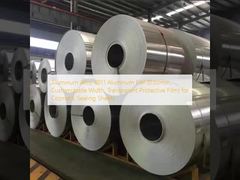 Aluminum Alloy 8011 Aluminum Foil (0.02mm, Customizable Width, Transparent Protective Film) for Cosmetic Sealing Sheets