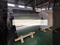 Aluminum Alloy 1050 Brushed Aluminum Coil (0.8mm, 1200mm Width, Polyester Coated Surface) for Interior Wall Decoration Panels