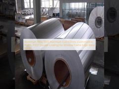 Aluminum Alloy 1050 Aluminum Coil (1.0mm, Customizable Width, PVDF Double Coating) for Window Frame Edge Band Panel