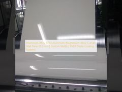 Aluminum Alloy 5754 Aluminum-Magnesium Alloy Curtain Wall Panel (1.2 mm | Custom Width | PVDF Triple-Coating System)