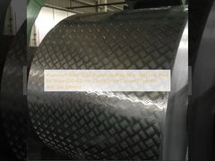 Aluminum Alloy 5052 Aluminum Plate Non-Slip Deck Plate for Ships  (2.0–4.0 mm | Extra-Wide Custom | Five-Rib Anti-Slip Pattern)