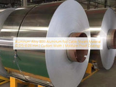 Aluminum Alloy 8011 Aluminum Foil Cable Sheath Material (0.015–0.03 mm | Custom Width | Moisture-Proof Coating)
