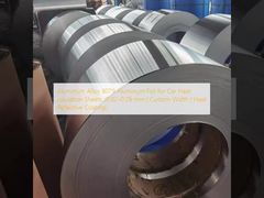 Aluminum Alloy 8079 Aluminum Foil for Car Heat Insulation Sheets (0.02–0.05 mm | Custom Width | Heat Reflective Coating)