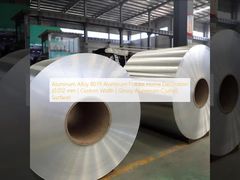 Aluminum Alloy 8079 Aluminum Foil for Home Decoration (0.012 mm | Custom Width | Glossy Aluminum-Coated Surface)