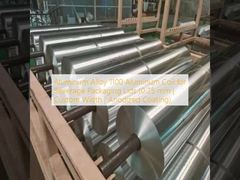 Aluminum Alloy 1100 Aluminum Coil for Beverage Packaging Lids (0.25 mm | Custom Width | Anodized Coating)