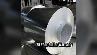 3105 Aluminum Coil for Gutters 25 Year Warranty