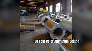 Durable Aluminum Ceiling Sheets 30 Year Color