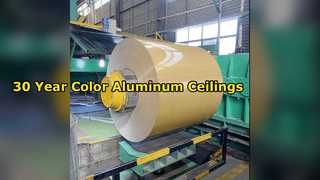 3003 Aluminum Ceiling Sheets 30 Year Color