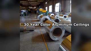 Durable Aluminum Ceiling Panels 30 Year Color