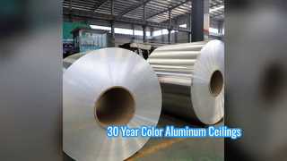 Durable Aluminum Ceiling Sheets 30 Year Color