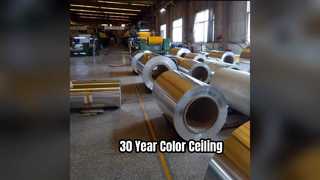 Durable Aluminum Ceiling Sheets 30 Year Color