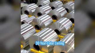 Durable Aluminum Ceiling Sheets 30 Year Color