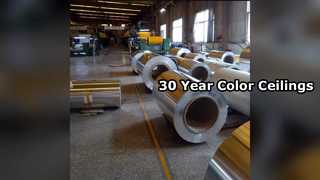 30 Year Color Aluminum Ceiling Panels