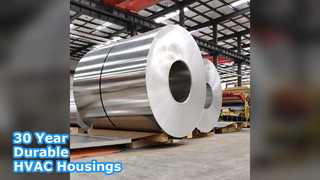 Durable Aluminum Coil for HVAC Housings