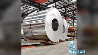 30 Year Gray Aluminum Curtain Wall Panels