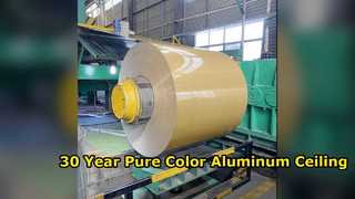 3003 Aluminum Ceiling Sheet 30 Year Pure Color