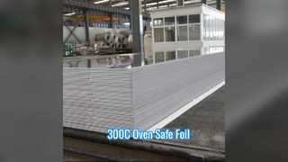 Oven Safe Food Foil Trays 300C Heat Resistant