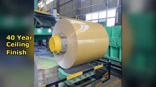 Aluminum Ceiling Coil 40 Year Finish