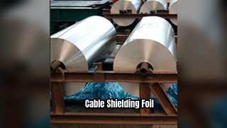 Ultra Thin Aluminum Foil Cable Shielding