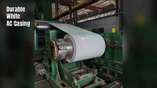 Aluminum Coil for AC Units Durable White Coating