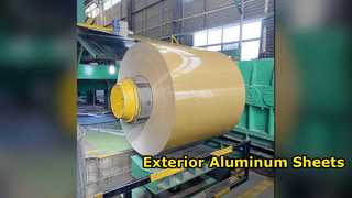 Durable Color Coated Aluminum Sheets
