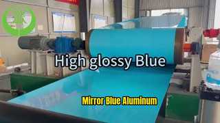 High Glossy Aluminum Blue