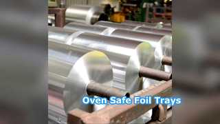 Ovenable Aluminum Foil Trays Foodservice Ready