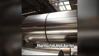 Pharma Foil PTP Blister Lidding Ultra Thin