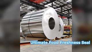 8011 Aluminum Foil Food Packaging Freshness Seal