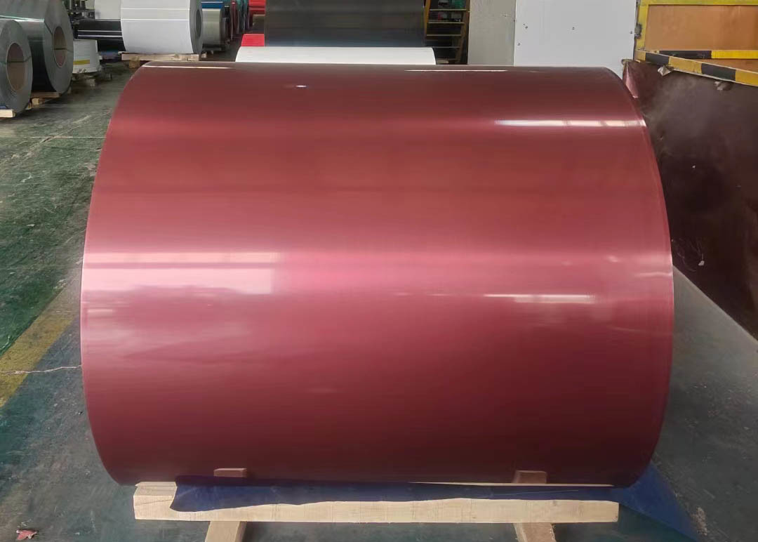 Prepainted aluminum coil aluminum sheet prepainted by the coil-coating process for exterior exposed building