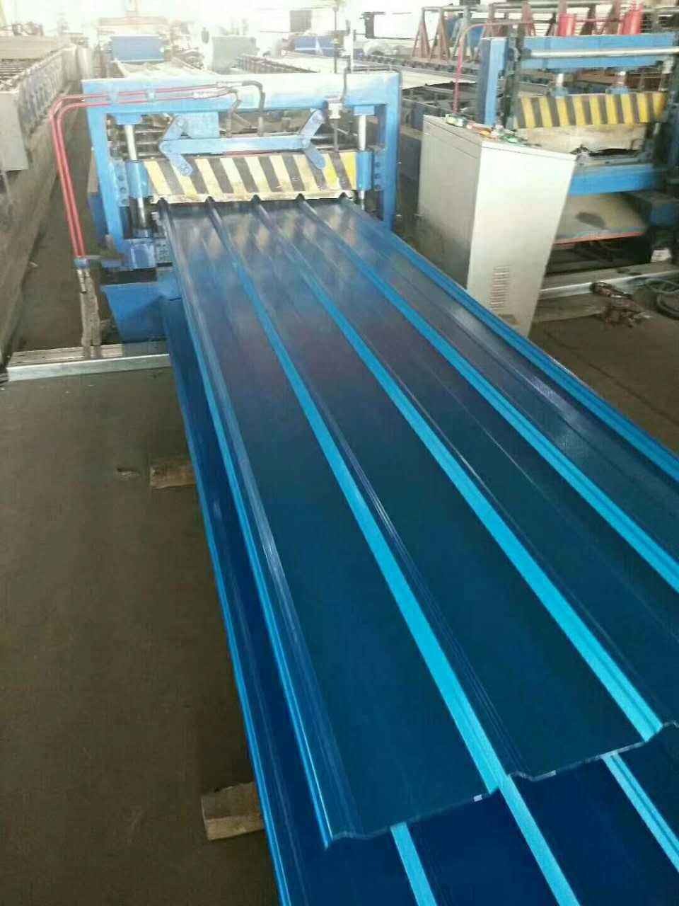 18 Gauge x 48 In Alloy 3105 Corrugated Color Prepainted Aluminum Sheet