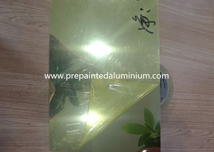 1500mm Width Mirror Finish Aluminium Sheet , Specular Finish Highly