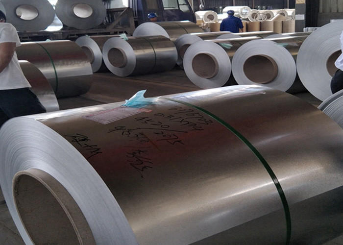 Zero Spangle Zinc Plated Alloy Steel , Zinc Coated Galvanized Steel For
