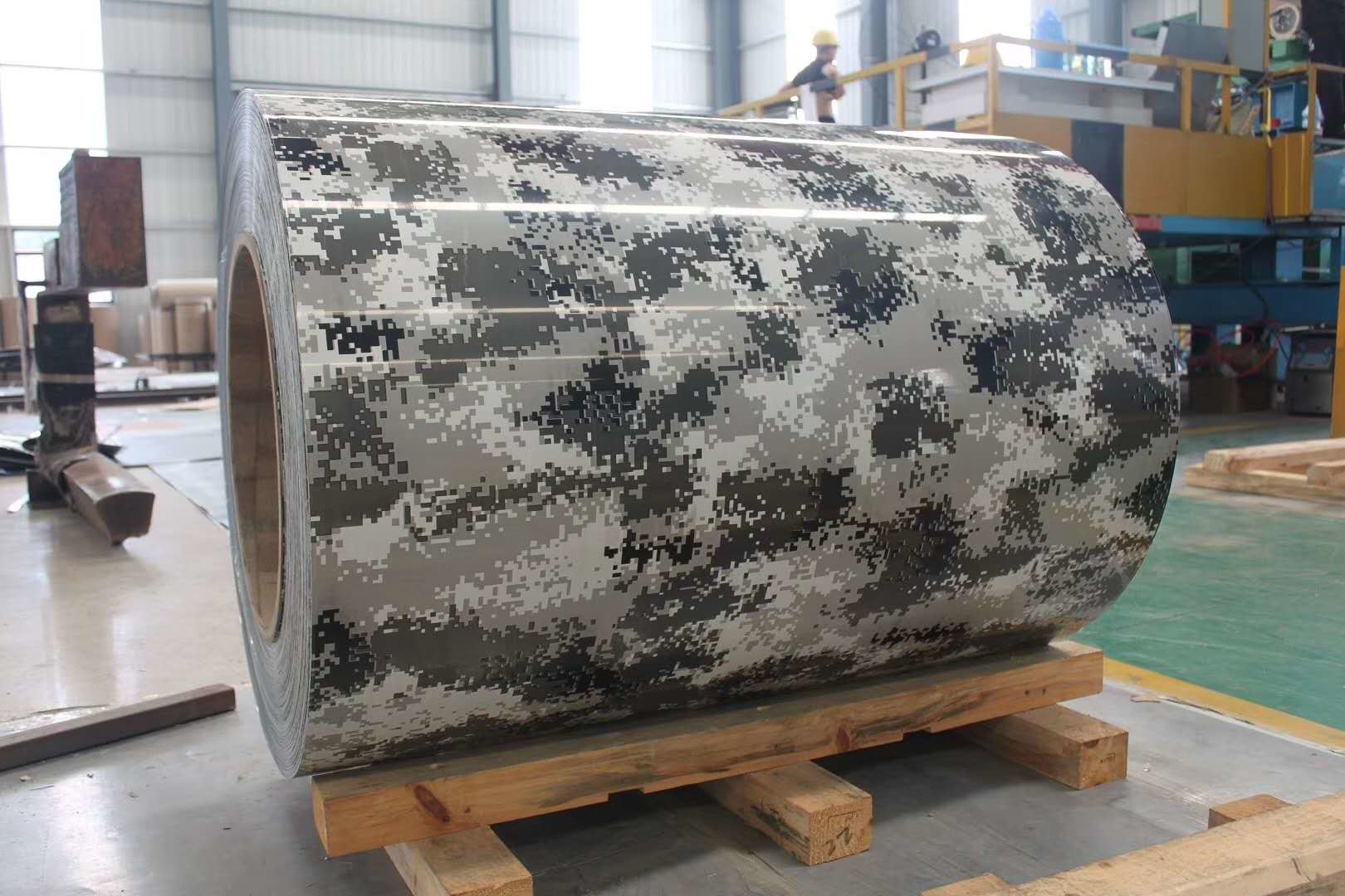 Camouflage Design Pattern Pre Painted Aluminum Sheet For Building Wall