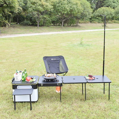 Luxury Folding Vehicle Outdoor IGT Mobile Kitchen Portable Picnic Barbecue Grill Good Companion For Camping