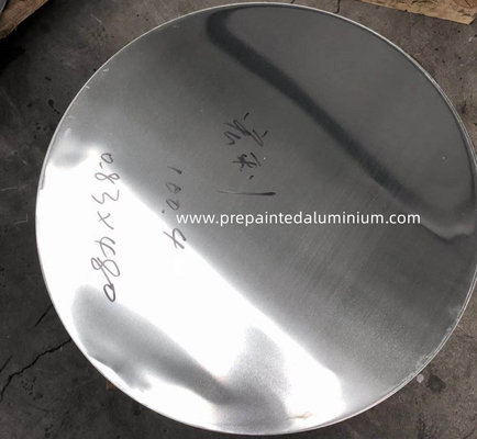 0.8mm Thickness Diameter 480mm Pre Painted Aluminium Alloy Circle Sheet