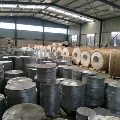 1060 Aluminum Alloy Disk Coating Aluminum Disks For Cooking Pots